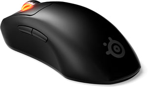 SteelSeries - Prime Esport Mini Lightweight Wireless Optical Gaming Mouse With Over 100 Hour Battery Life - Black