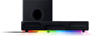 Razer - Leviathan V2 Bluetooth Gaming Speakers with RGB Lighting (2-Piece) - Black