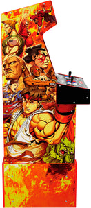 Arcade1Up - Capcom Street Fighter II: Champion Turbo Legacy Edition Arcade with Riser & Lit Marquee