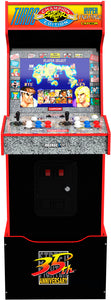 Arcade1Up - Capcom Street Fighter II: Champion Turbo Legacy Edition Arcade with Riser & Lit Marquee