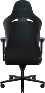 Razer - Enki Gaming Chair for All-Day Comfort - Black/Green