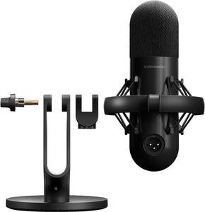 SteelSeries - Alias Pro XLR Microphone for Gamers and Streamers - Black