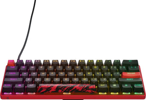 SteelSeries - Apex 9 Mini 60% Wired OptiPoint Adjustable Actuation Switch Gaming Keyboard with RGB Lighting - FaZe Clan Limited Edition