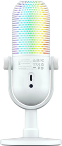 Razer - Seiren V3 Chroma Condenser USB Microphone - White