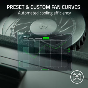 Razer - Laptop Cooling Pad with Intelligent Fan Control and Chroma RGB for Laptops 14