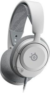 SteelSeries - Arctis Nova 1P Wired Multi-Platform Gaming Headset - White