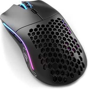 Glorious - Model O Wireless Optical Honeycomb RGB Gaming Mouse - Matte Black