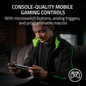 Razer - Kishi V2 USB-C iPhone and Android Gaming Controller - Black