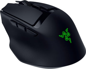 Razer - Basilisk Mobile Portable Ergonomic Wireless Gaming Mouse - Black