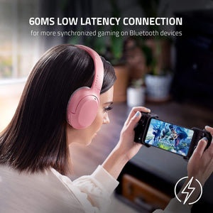 Razer Opus X Wireless Low Latency Headset with ANC Technology - Quartz