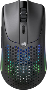 Glorious - Model O 2 Lightweight Wireless Gaming Mouse with BAMF 2.0 Sensor - Matte Black