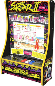 Arcade1Up Street Fighter 8 Games in 1 Retro Partycade Video Game Cabinet Machine