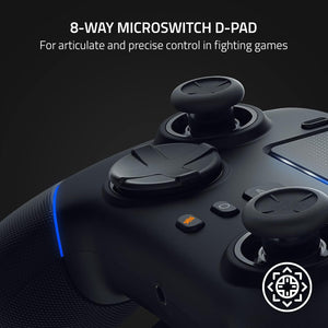 Razer - Wolverine V2 Pro Wireless Gaming Controller for PS5 and PC with 6 Remappable Buttons - Black