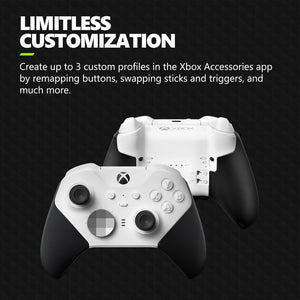 Microsoft - Elite Series 2 Core Wireless Controller for Xbox Series X/S, Xbox One, and Windows PCs - White