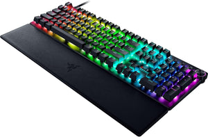 Razer - Huntsman V3 Pro Full Size Wired Analog Optical Esports Keyboard with Rapid Trigger and Adjustable Actuation - Black