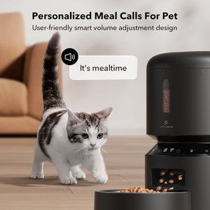 PetLibro - 3L Granary Automatic Pet Feeder with WiFi Control - Black