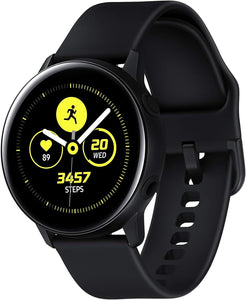 Samsung - Galaxy Watch Active Smartwatch 40mm Aluminum - Black