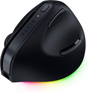 Razer - Pro Click V2 Optical Wireless Gaming Mouse with Vertical 6-Button Ergonomic Design - Black