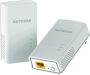 NETGEAR - Powerline AC1200 Gigabit Ethernet Adapter (2-pack) - White