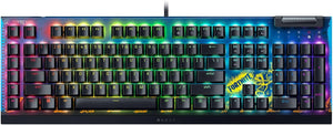 Razer - BlackWidow V4 X Wired Mechanical Yellow Switch Gaming Keyboard with Chroma RGB - Fortnite Edition