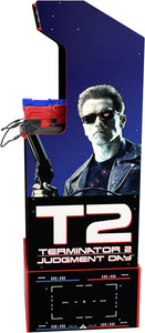 Arcade1UP Terminator 2 Judgment Day Arcade with Riser and Lit Marquee
