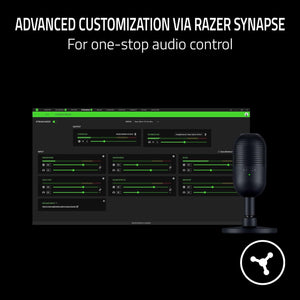 Razer - Seiren V3 Mini Wired Ultra-compact Condenser USB Microphone - Black