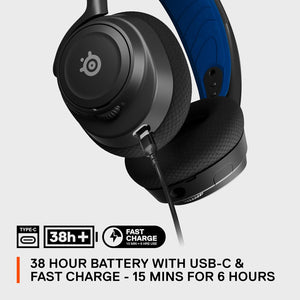 SteelSeries - Arctis Nova 7P Wireless Gaming Headset for PS5, and PS4 - Black