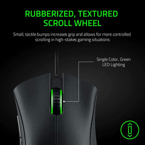 Razer - DeathAdder Essential Wired Optical Gaming Mouse - Black