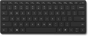 Microsoft - Designer Compact Wireless Keyboard - Matte Black