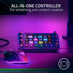 Razer - All-in-One Control Deck For Streaming - Black