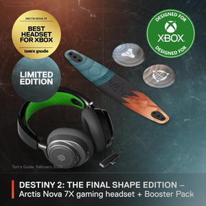 SteelSeries - Arctis Nova 7X Wireless Multi-Platform Gaming Headset Bundle — Destiny 2: The Final Shape Edition