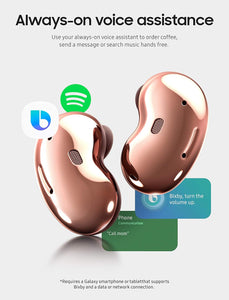 Samsung - Galaxy Buds Live True Wireless Earbud Headphones - Bronze