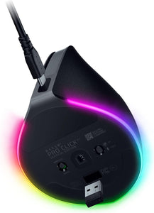 Razer - Pro Click V2 Optical Wireless Gaming Mouse with Vertical 6-Button Ergonomic Design - Black
