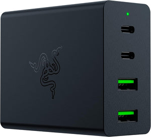 Razer - USB-C 130W GaN Charger Portable Powerhouse - Black