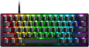 Razer - Huntsman V3 Pro Mini 60% Wired Analog Optical Esports Keyboard with Rapid Trigger and Adjustable Actuation - Black