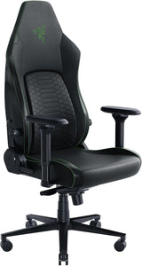 Razer - Iskur V2 Gaming Chair with Adaptive Lumbar Support - Black/Green