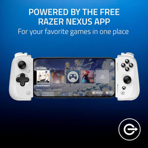 Razer - Kishi V2 Mobile Gaming Controller for iPhone (Xbox Edition) - White
