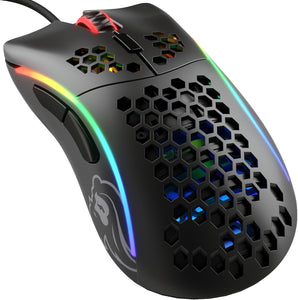 Glorious - Model D- Minus Wired RGB Gaming Mouse - Matte Black