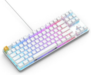 Glorious - GMMK 85% TKL Wired Mechanical Keyboard - White