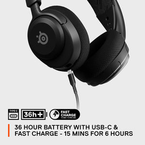 SteelSeries - Arctis Nova 4 Wireless Multi-Platform Gaming Headset - Black