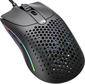 Glorious - Model O 2 Lightweight Wired Gaming Mouse with BAMF 2.0 Sensor - Matte Black