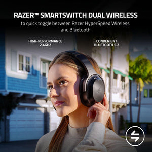 Razer Barracuda Pro Wireless Stereo Gaming Headset Black Certified Refurbished
