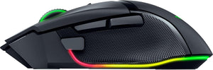 Razer - Basilisk V3 Pro 35K Wireless Ergonomic Gaming Mouse with HyperScroll Tilt Wheel and Chroma RGB Lighting - Black