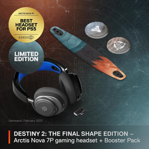 SteelSeries Arctis Nova 7P Wireless Multi-Platform Gaming Headset Bundle - Destiny 2: The Final Shape Edition