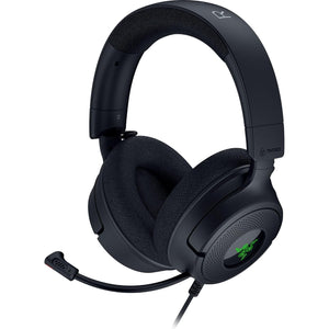 Razer - Kraken V4 X Wired Gaming Headset with Chroma RGB – For PC, Mac, PS5, Nintendo Switch, Steam Deck, Smartphone - Black