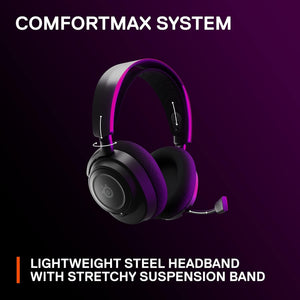 SteelSeries - Arctis Nova 7 Wireless Gaming Headset for PC - Black