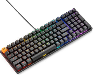 Glorious - GMMK 2 Prebuilt 96% Full Size Wired Mechanical Linear Switch Gaming Keyboard with Hotswappable Switches - Black