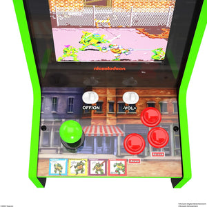 Arcade1Up Teenage Mutant Ninja Turtles 2 Games in 1 Countercade