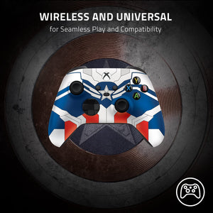 Razer - Xbox Wireless Controller and Quick Charging Stand - Captain America Edition