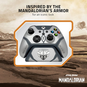 Razer - Xbox Wireless Controller and Quick Charging Stand - The Mandalorian Beskar Edition
